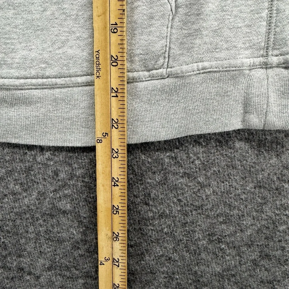 GAP‎ Hoodie Boys Large Gray Pullover Sweatshirt  Logo Kangaroo Pocket Casual